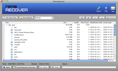 Unformat Drive Data Recovery - File View
